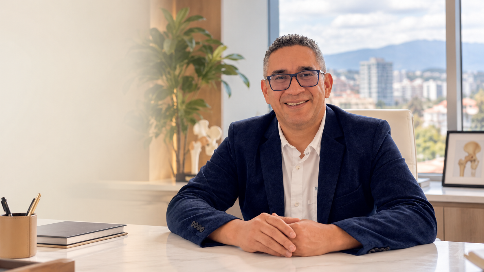 Dr. Marcelo Paz, especialista en cirugía de cadera en Quito